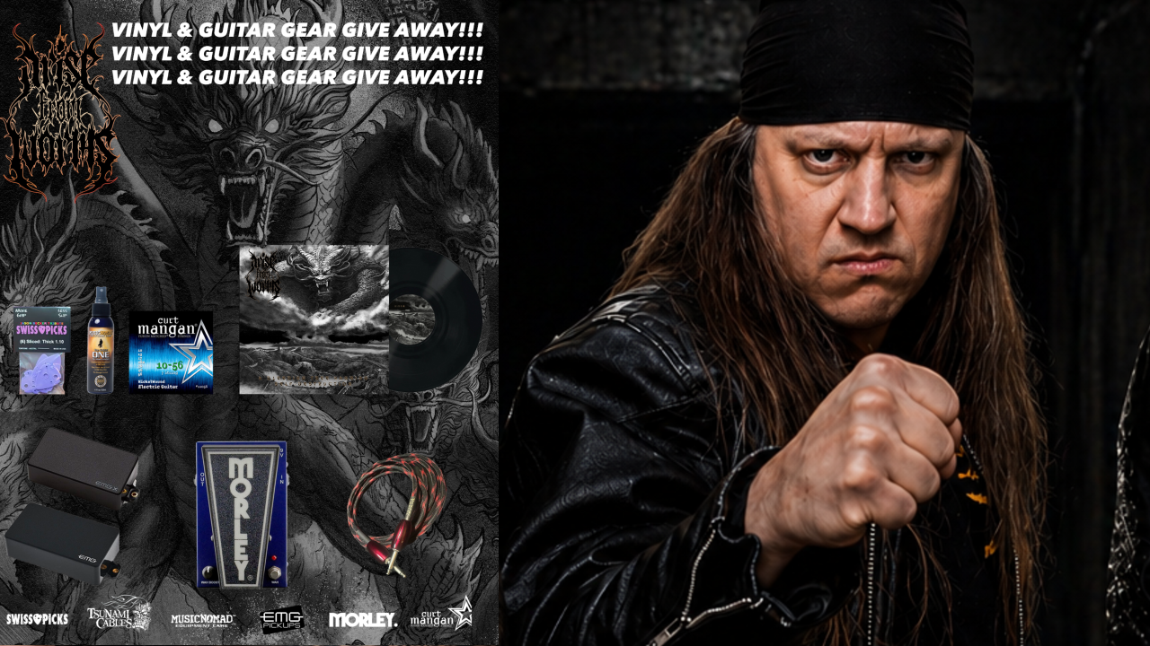 A photo of Sonny Lombardozzi from the band Arise From Worms