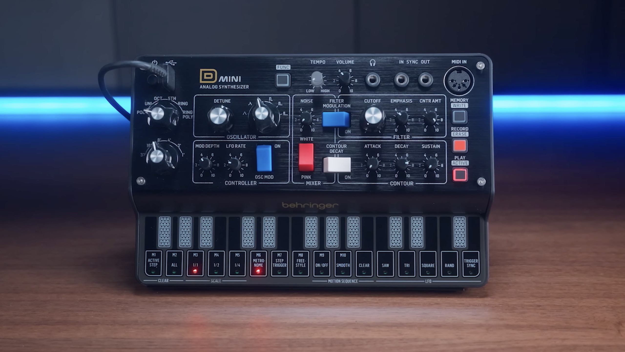 A photo of the Behringer D-MINI