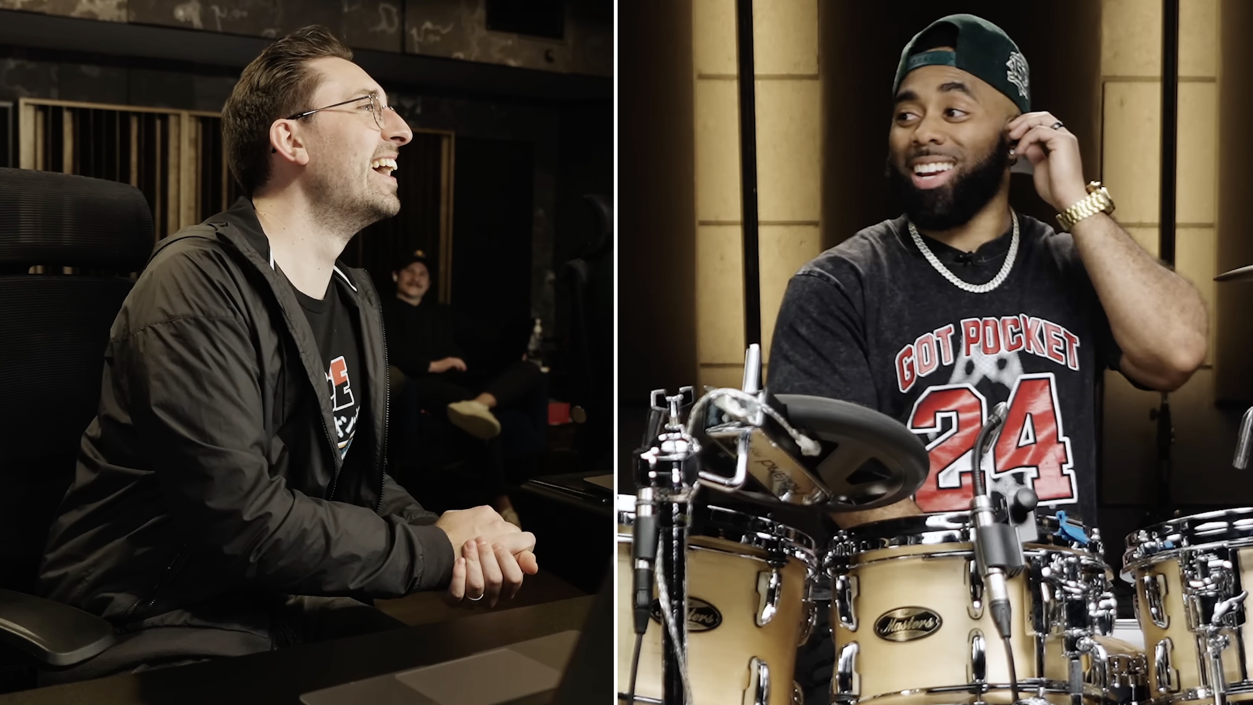 A photo of Brandon Toews from Drumeo and J-rod Sullivan
